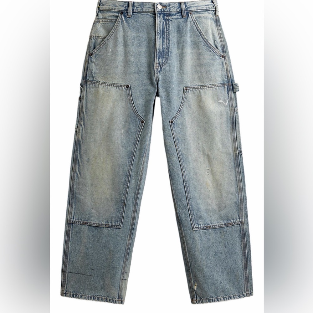 Zara Washed Carpenter Jeans